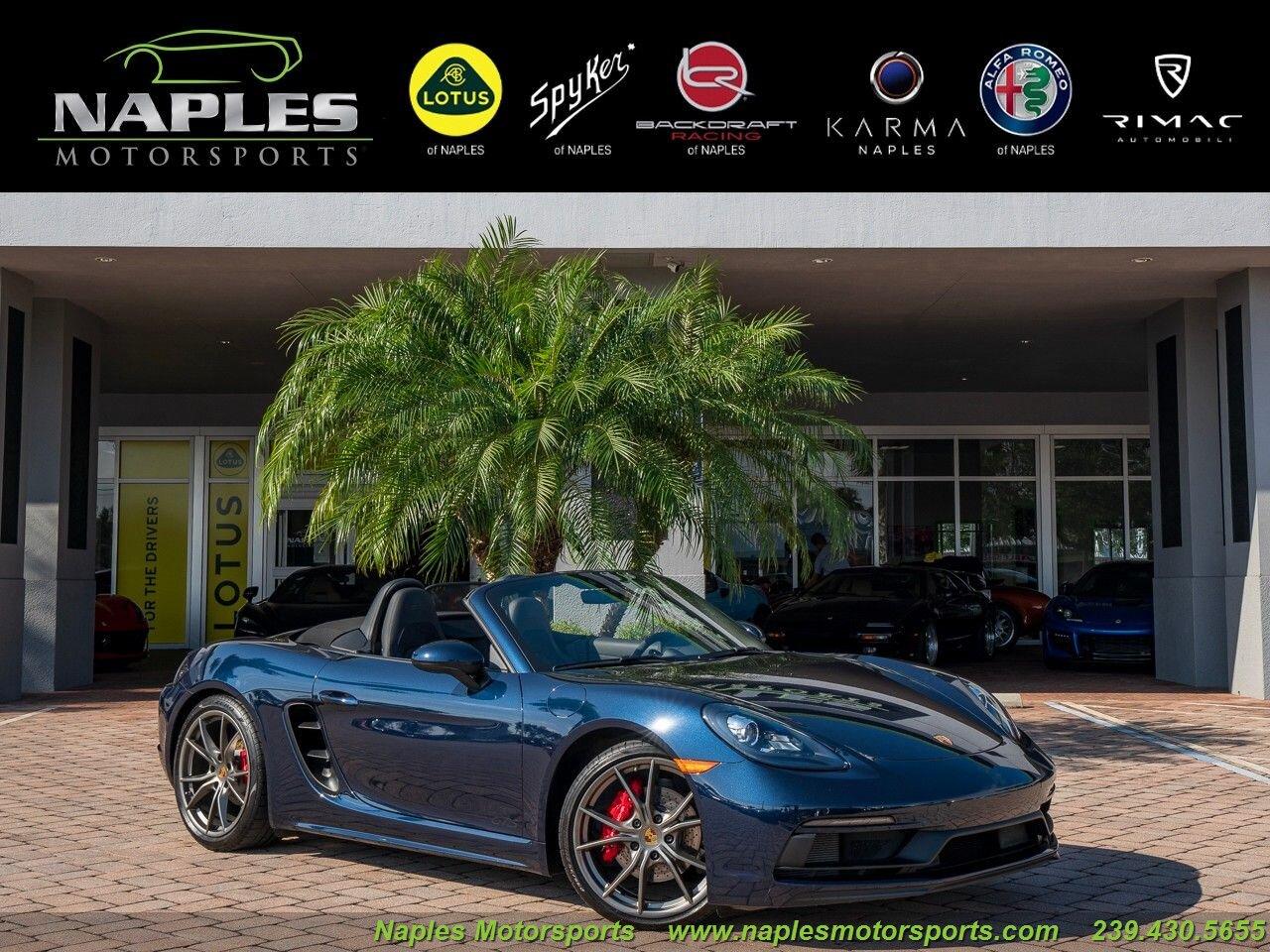 Used 2019 Porsche 718 Boxster for sale Sold at Naples Motorsports Inc - Morgan of Naples in Naples FL 34104 1