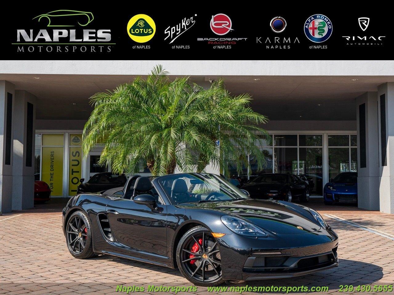 Used 2019 Porsche 718 Boxster for sale Sold at Naples Motorsports Inc - Morgan of Naples in Naples FL 34104 1