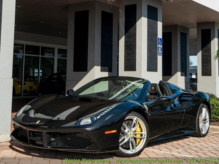 Used 2018 Ferrari 488 Spider for sale Sold at Naples Motorsports Inc - Morgan of Naples in Naples FL 34104 3