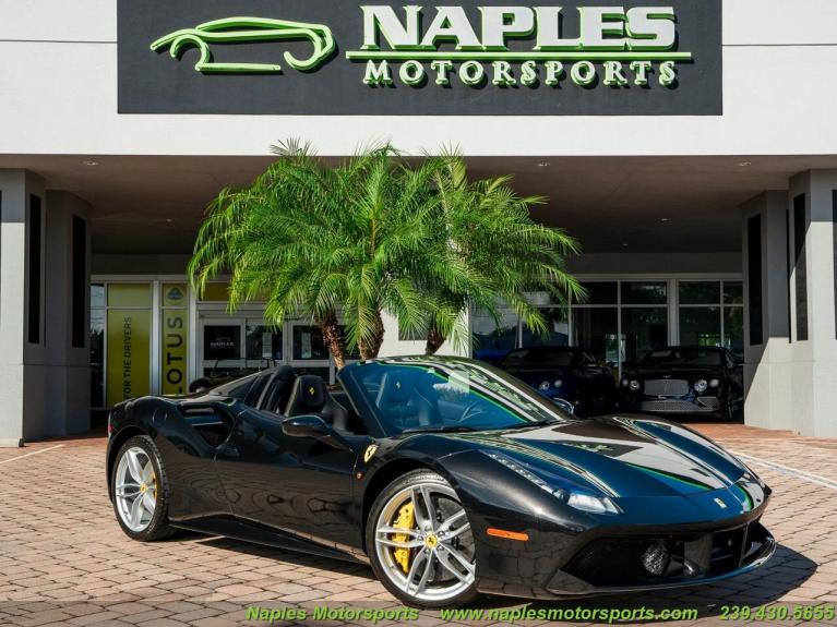 Used 2018 Ferrari 488 Spider for sale Sold at Naples Motorsports Inc - Morgan of Naples in Naples FL 34104 1