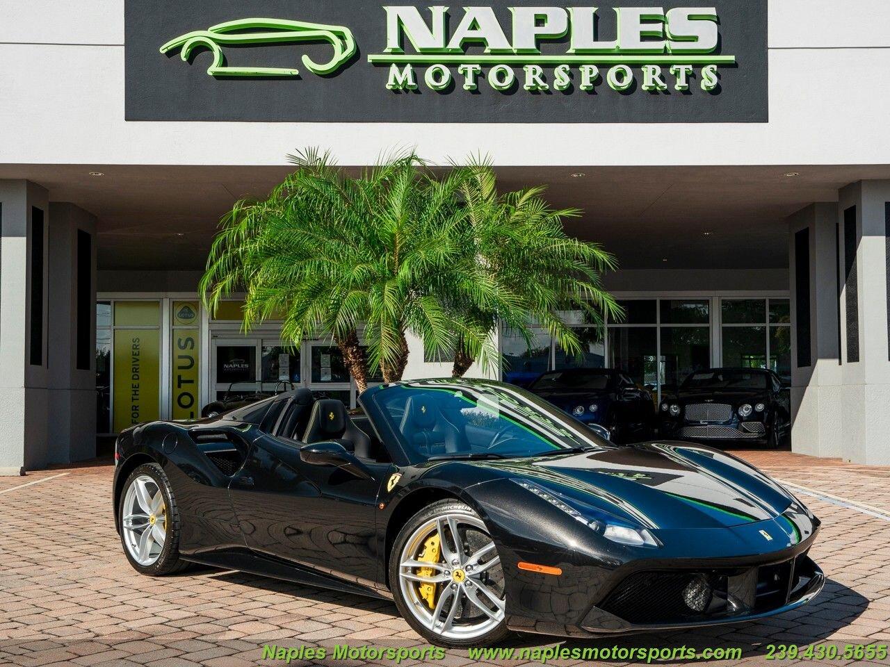 Used 2018 Ferrari 488 Spider for sale Sold at Naples Motorsports Inc - Morgan of Naples in Naples FL 34104 1