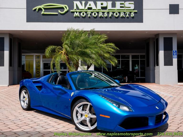Used 2018 Ferrari 488 Spider for sale Sold at Naples Motorsports Inc - Morgan of Naples in Naples FL 34104 1