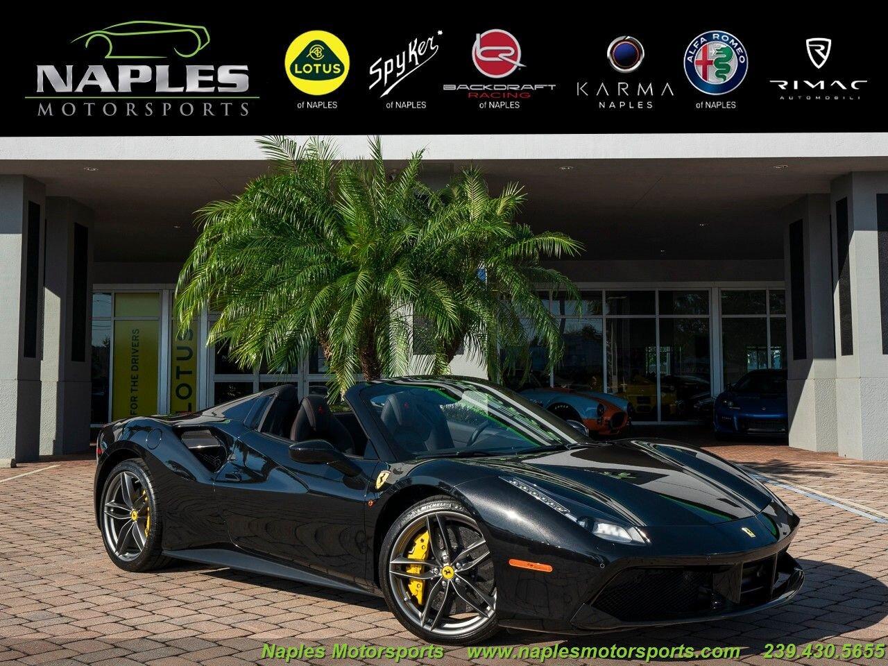 Used 2018 Ferrari 488 Spider for sale Sold at Naples Motorsports Inc - Morgan of Naples in Naples FL 34104 1