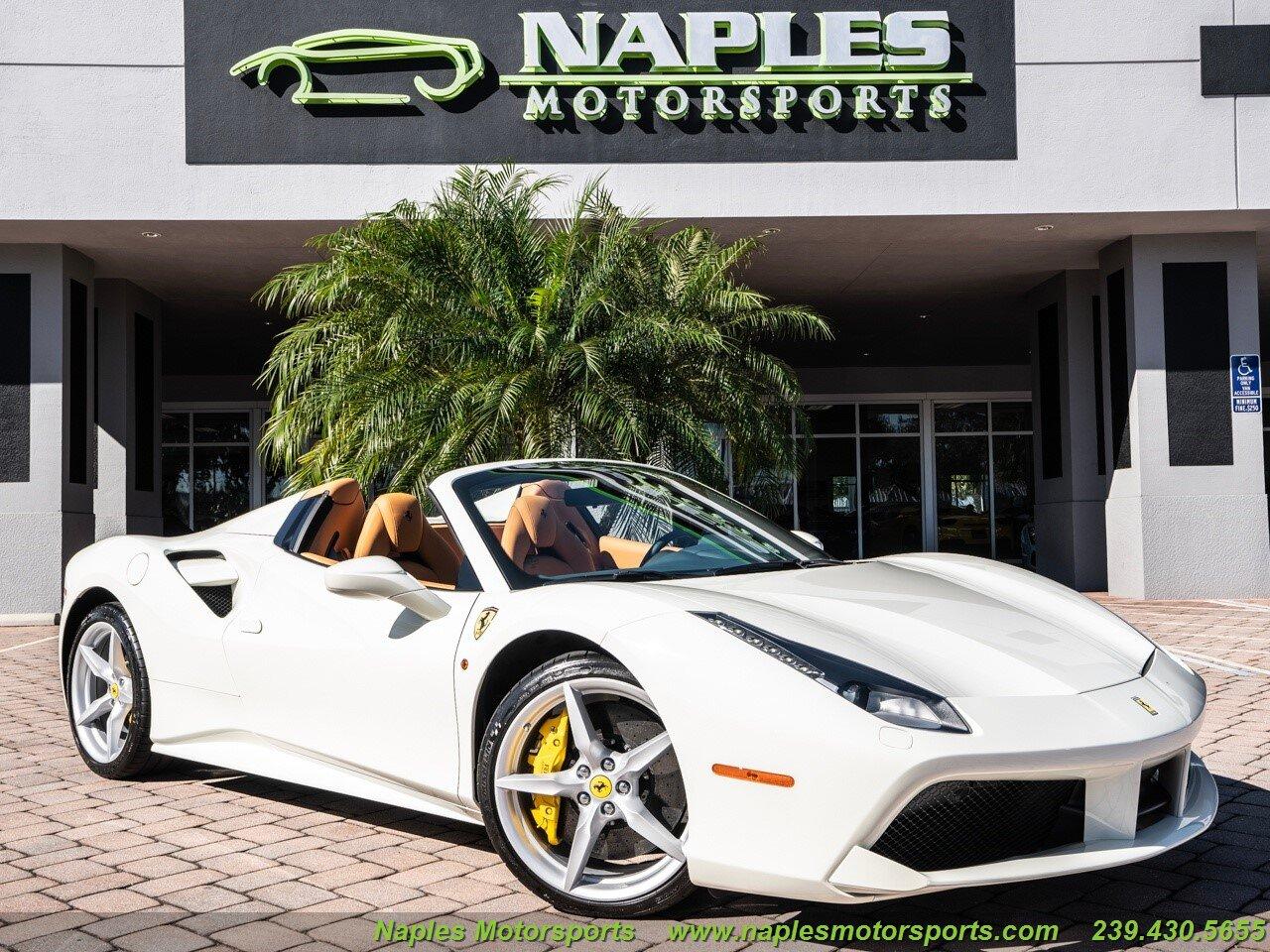 Used 2018 Ferrari 488 Spider for sale Sold at Naples Motorsports Inc - Morgan of Naples in Naples FL 34104 1