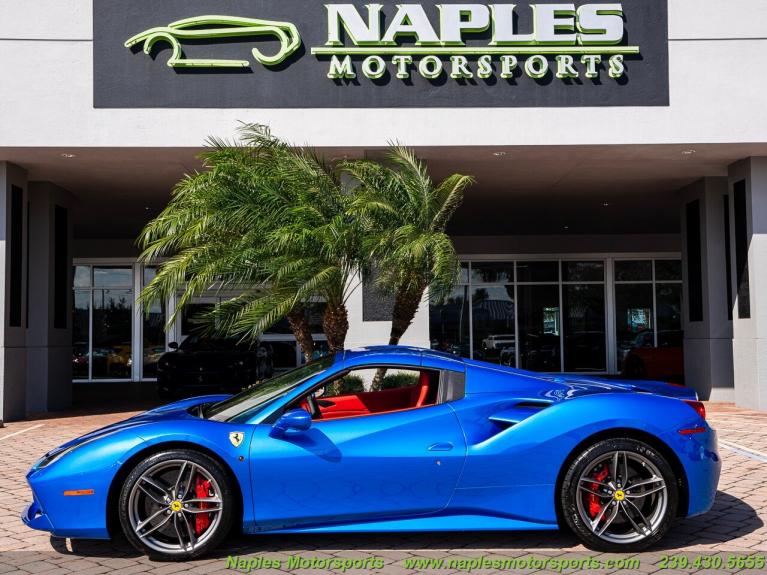 Used 2019 Ferrari 488 Spider for sale Sold at Naples Motorsports Inc - Morgan of Naples in Naples FL 34104 3