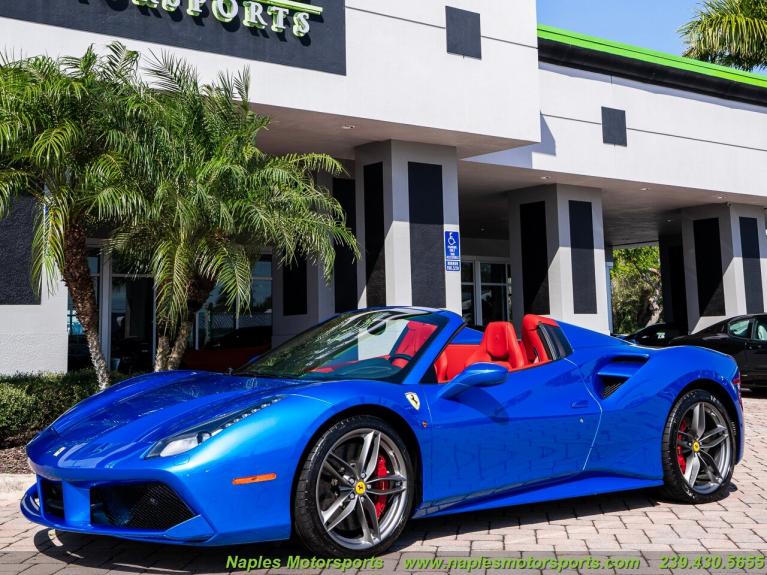 Used 2019 Ferrari 488 Spider for sale Sold at Naples Motorsports Inc - Morgan of Naples in Naples FL 34104 5