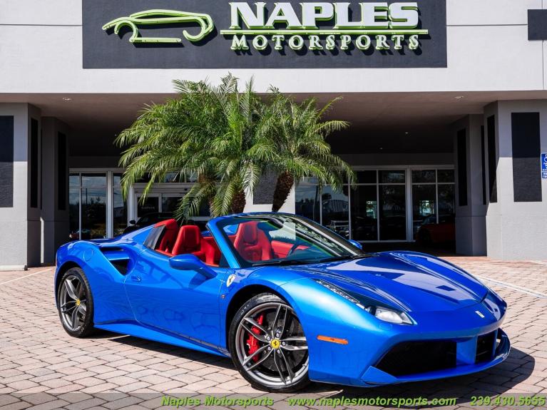 Used 2019 Ferrari 488 Spider for sale Sold at Naples Motorsports Inc - Morgan of Naples in Naples FL 34104 1