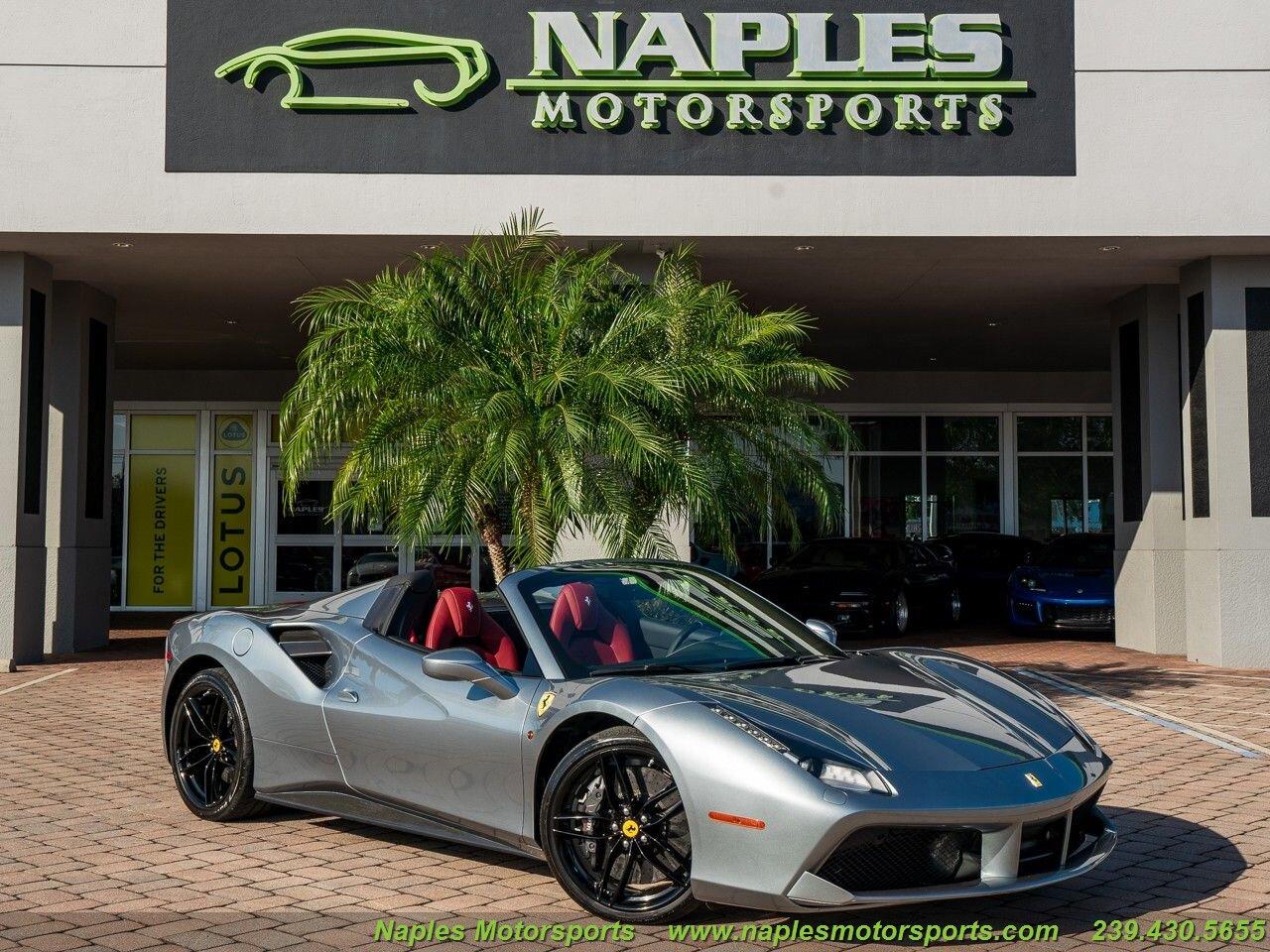Used 2019 Ferrari 488 Spider for sale Sold at Naples Motorsports Inc - Morgan of Naples in Naples FL 34104 1