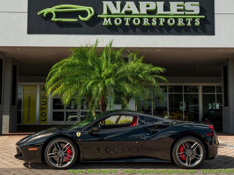 Used 2019 Ferrari 488 Spider for sale Sold at Naples Motorsports Inc - Morgan of Naples in Naples FL 34104 3