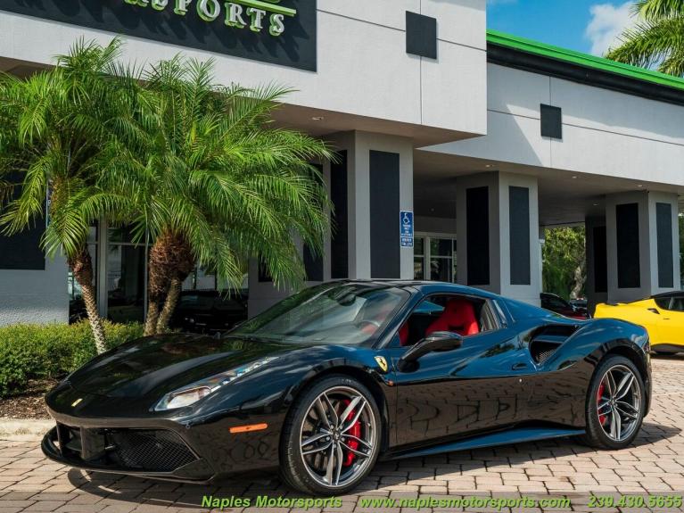 Used 2019 Ferrari 488 Spider for sale Sold at Naples Motorsports Inc - Morgan of Naples in Naples FL 34104 4