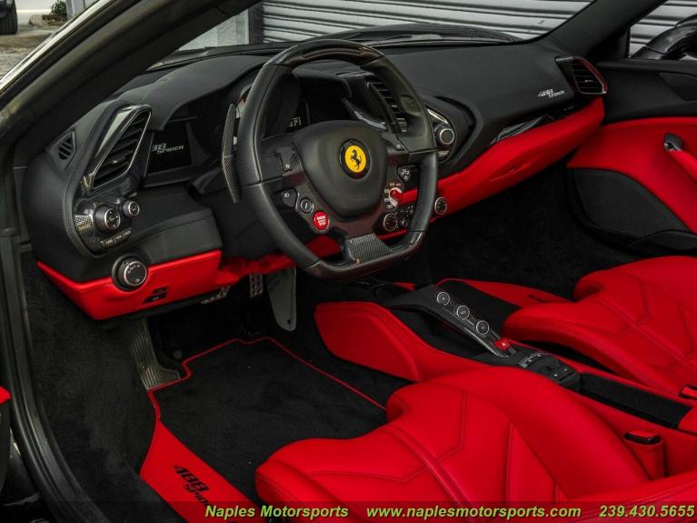 Used 2019 Ferrari 488 Spider for sale Sold at Naples Motorsports Inc - Morgan of Naples in Naples FL 34104 6