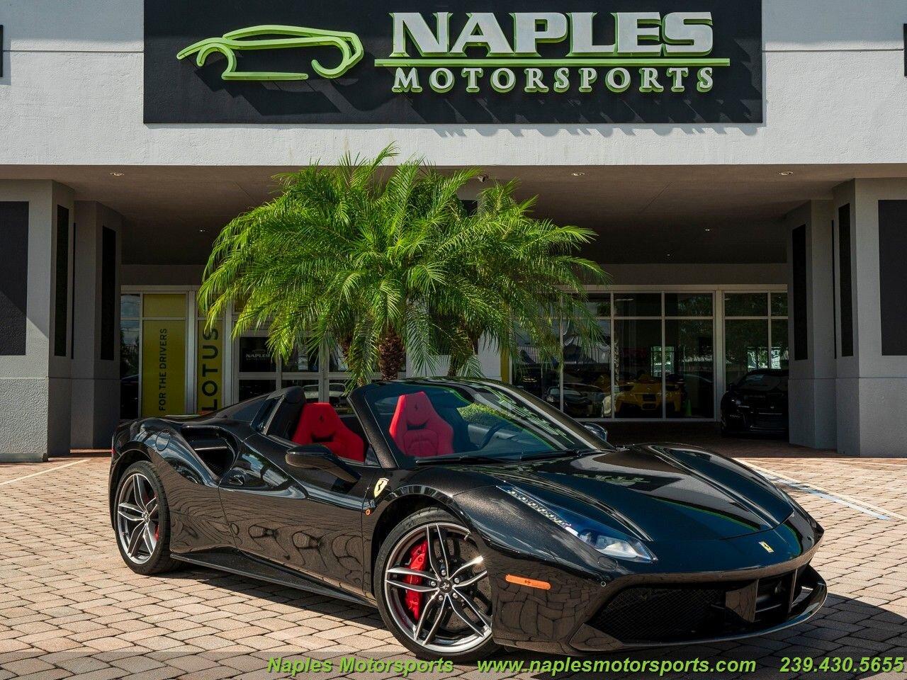 Used 2019 Ferrari 488 Spider for sale Sold at Naples Motorsports Inc - Morgan of Naples in Naples FL 34104 1