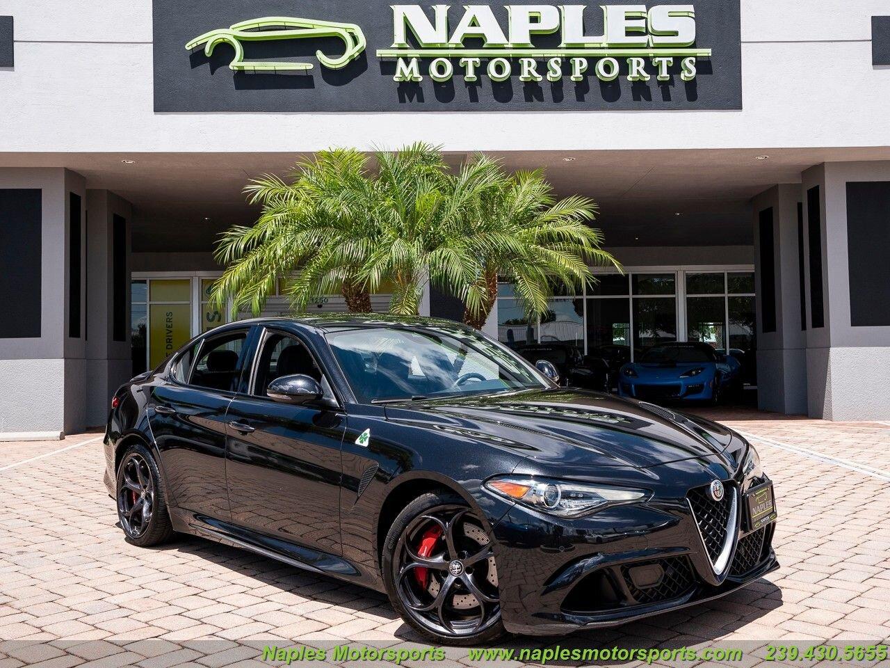 Used 2017 Alfa Romeo Giulia for sale Sold at Naples Motorsports Inc - Morgan of Naples in Naples FL 34104 1