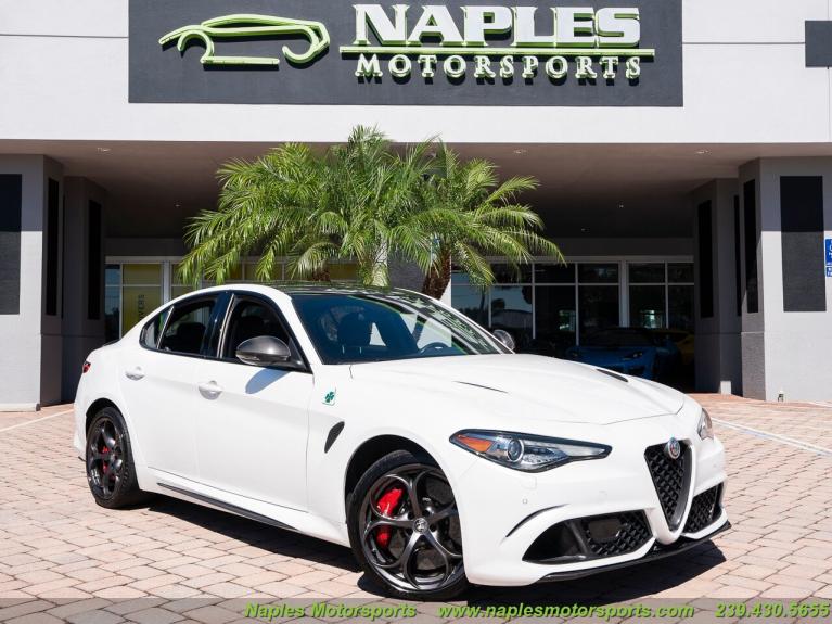 Used 2018 Alfa Romeo Giulia for sale Sold at Naples Motorsports Inc - Morgan of Naples in Naples FL 34104 1