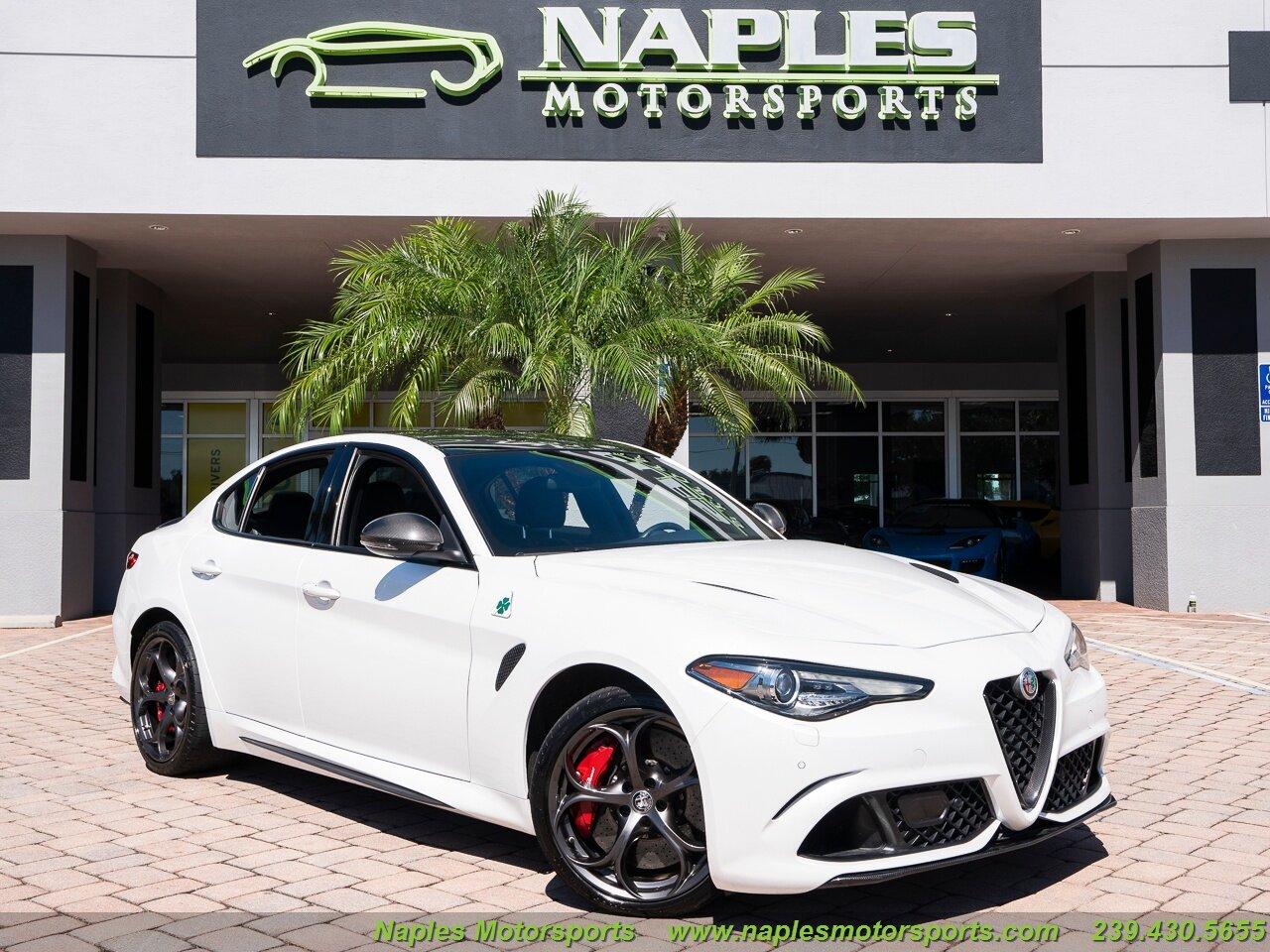 Used 2018 Alfa Romeo Giulia for sale Sold at Naples Motorsports Inc - Morgan of Naples in Naples FL 34104 1
