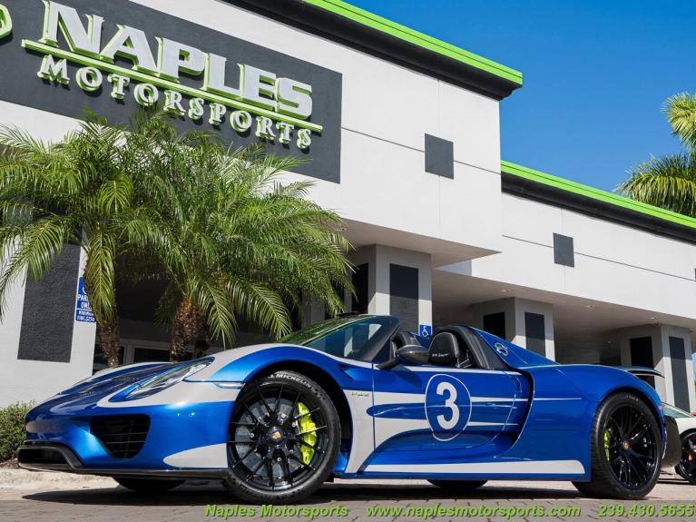 Used 2015 Porsche 918 Spyder for sale Sold at Naples Motorsports Inc - Morgan of Naples in Naples FL 34104 3
