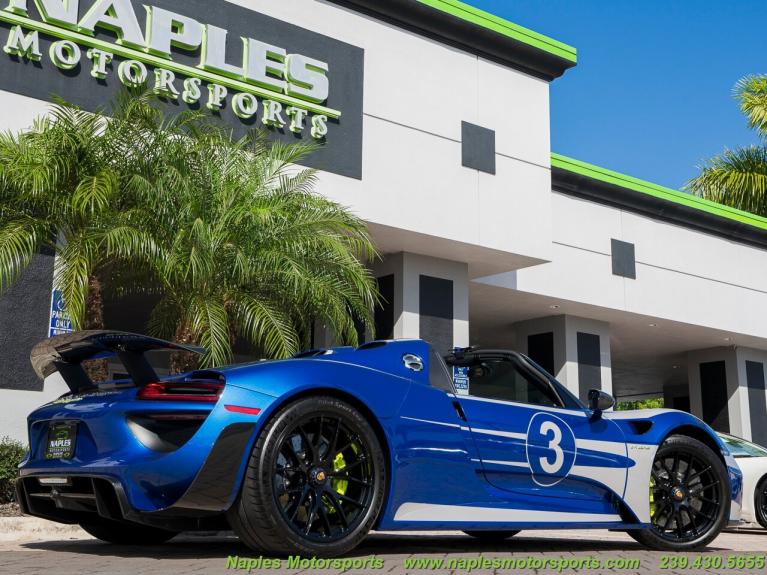Used 2015 Porsche 918 Spyder for sale Sold at Naples Motorsports Inc - Morgan of Naples in Naples FL 34104 4
