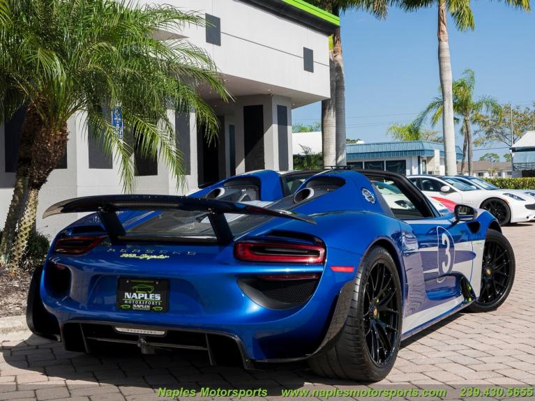 Used 2015 Porsche 918 Spyder for sale Sold at Naples Motorsports Inc - Morgan of Naples in Naples FL 34104 5
