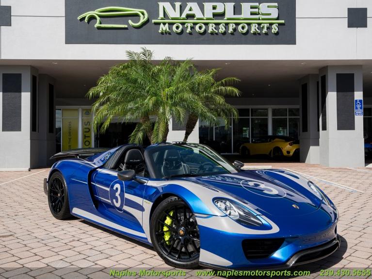 Used 2015 Porsche 918 Spyder for sale Sold at Naples Motorsports Inc - Morgan of Naples in Naples FL 34104 1