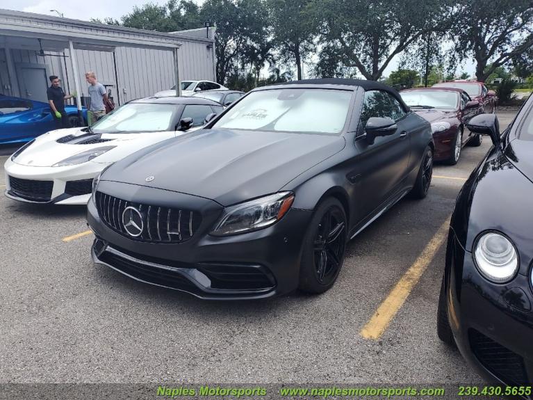 Used 2019 Mercedes-Benz C-Class AMG C 63 for sale Sold at Naples Motorsports Inc - Morgan of Naples in Naples FL 34104 2