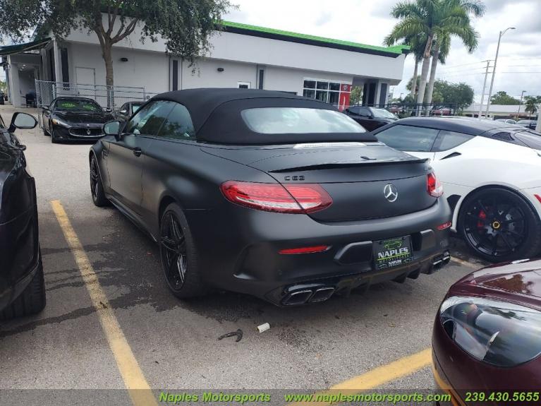 Used 2019 Mercedes-Benz C-Class AMG C 63 for sale Sold at Naples Motorsports Inc - Morgan of Naples in Naples FL 34104 3