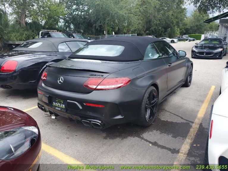 Used 2019 Mercedes-Benz C-Class AMG C 63 for sale Sold at Naples Motorsports Inc - Morgan of Naples in Naples FL 34104 4