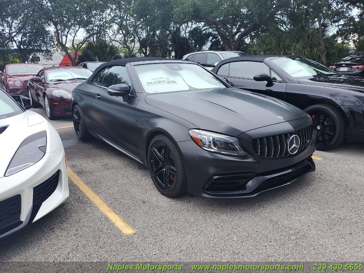 Used 2019 Mercedes-Benz C-Class AMG C 63 for sale Sold at Naples Motorsports Inc - Morgan of Naples in Naples FL 34104 1