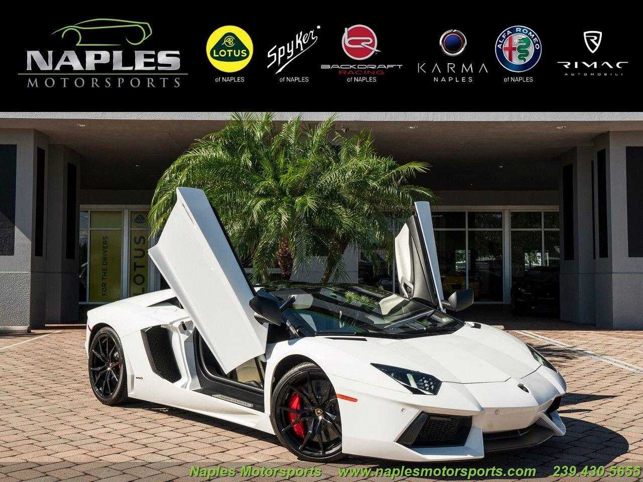 Used 2013 Lamborghini Aventador LP 700-4 for sale Sold at Naples Motorsports Inc - Morgan of Naples in Naples FL 34104 1