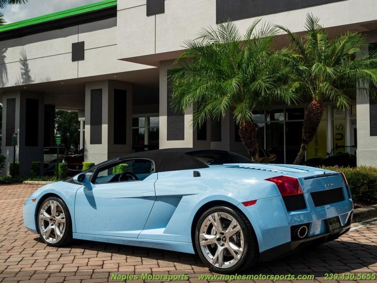 Used 2007 Lamborghini Gallardo Spyder for sale Sold at Naples Motorsports Inc - Morgan of Naples in Naples FL 34104 3