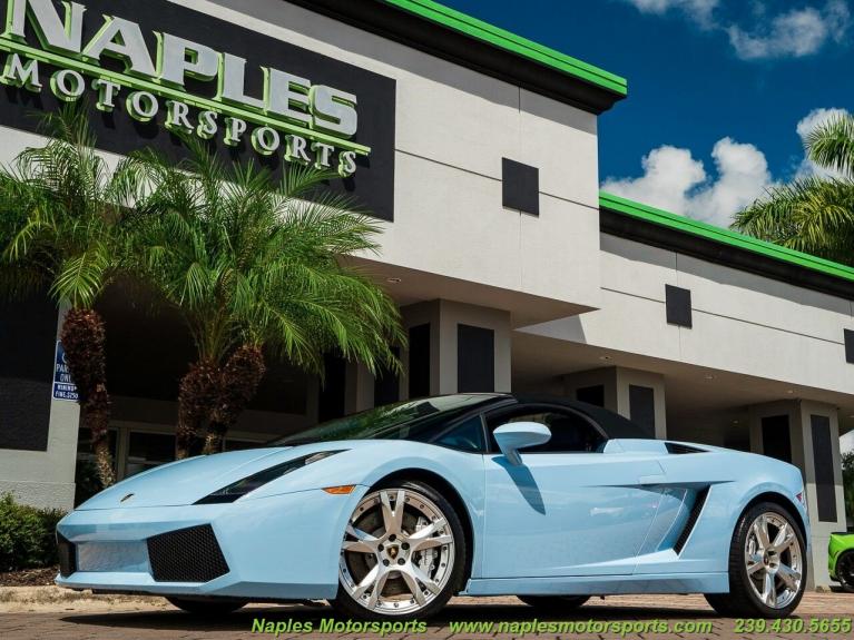 Used 2007 Lamborghini Gallardo Spyder for sale Sold at Naples Motorsports Inc - Morgan of Naples in Naples FL 34104 4