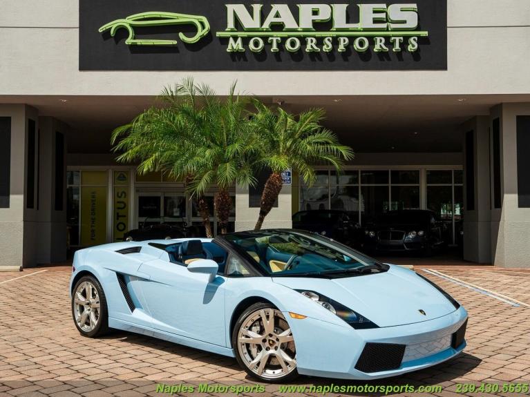 Used 2007 Lamborghini Gallardo Spyder for sale Sold at Naples Motorsports Inc - Morgan of Naples in Naples FL 34104 1
