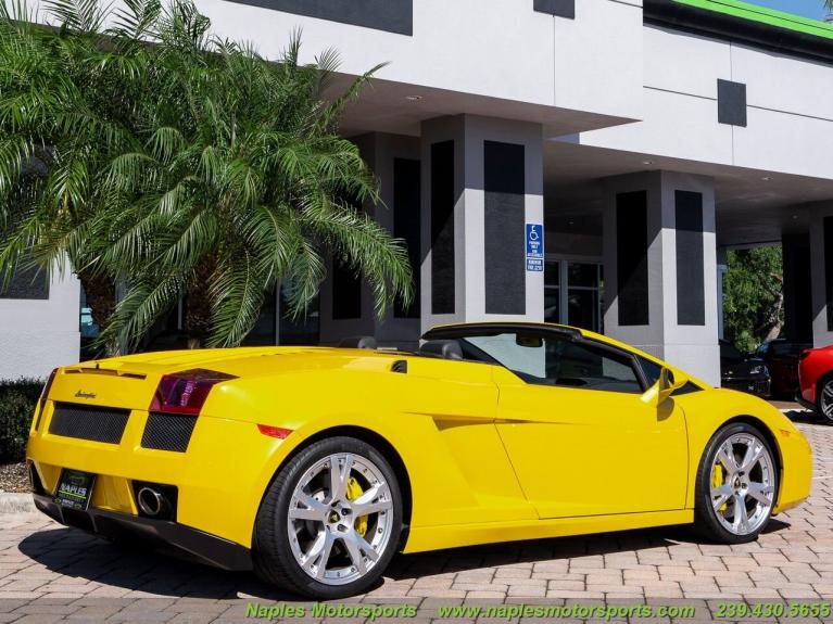 Used 2007 Lamborghini Gallardo Spyder for sale Sold at Naples Motorsports Inc - Morgan of Naples in Naples FL 34104 3