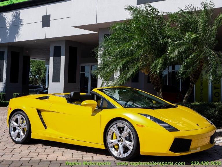 Used 2007 Lamborghini Gallardo Spyder for sale Sold at Naples Motorsports Inc - Morgan of Naples in Naples FL 34104 4