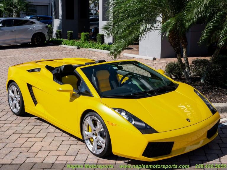 Used 2007 Lamborghini Gallardo Spyder for sale Sold at Naples Motorsports Inc - Morgan of Naples in Naples FL 34104 5