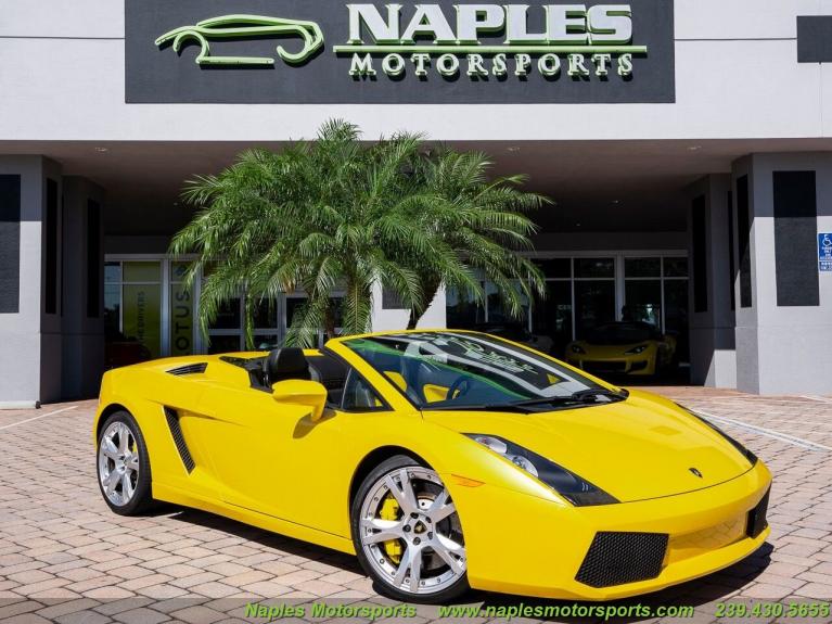 Used 2007 Lamborghini Gallardo Spyder for sale Sold at Naples Motorsports Inc - Morgan of Naples in Naples FL 34104 1