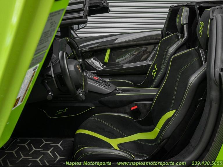 Used 2017 Lamborghini Aventador LP 750-4 SV for sale Sold at Naples Motorsports Inc - Morgan of Naples in Naples FL 34104 2