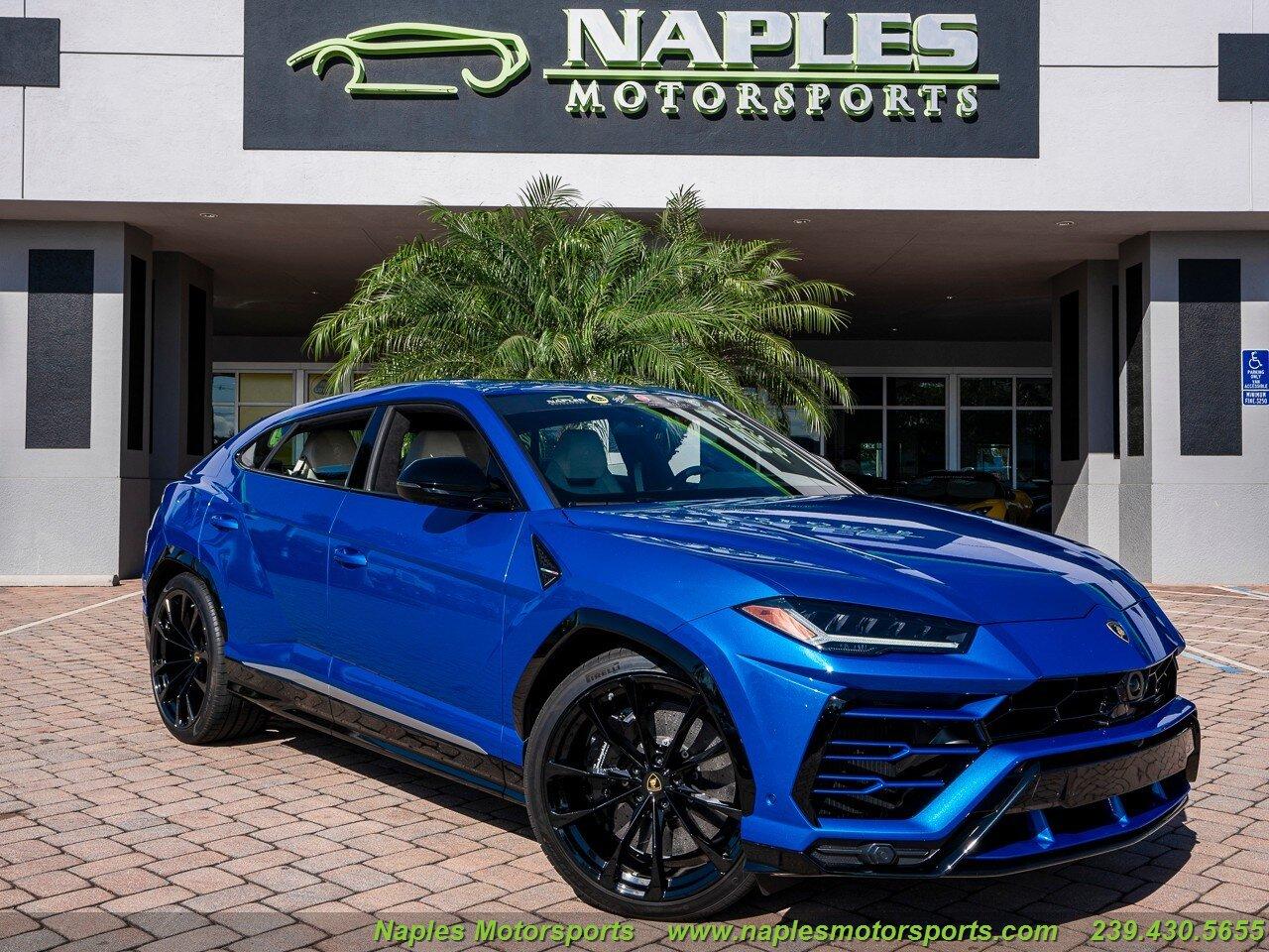 Used 2020 Lamborghini Urus for sale Sold at Naples Motorsports Inc - Morgan of Naples in Naples FL 34104 1