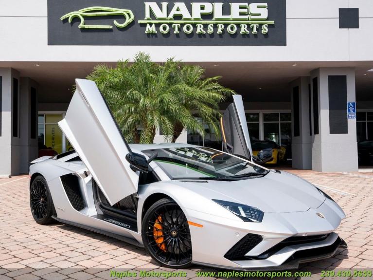 Used 2018 Lamborghini Aventador LP 740-4 S for sale Sold at Naples Motorsports Inc - Morgan of Naples in Naples FL 34104 1