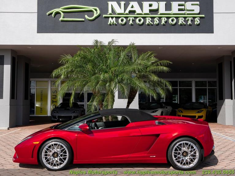Used 2010 Lamborghini Gallardo LP 560-4 Spyder for sale Sold at Naples Motorsports Inc - Morgan of Naples in Naples FL 34104 3