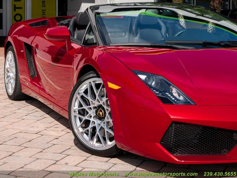 Used 2010 Lamborghini Gallardo LP 560-4 Spyder for sale Sold at Naples Motorsports Inc - Morgan of Naples in Naples FL 34104 4
