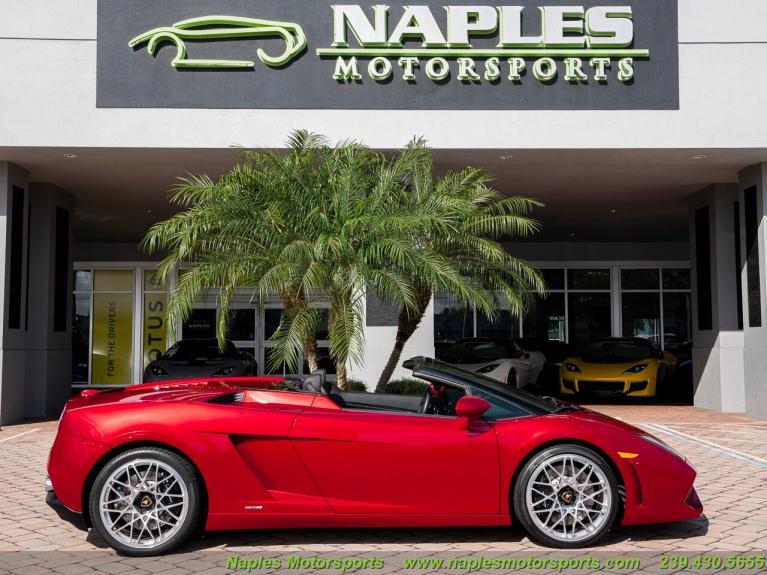 Used 2010 Lamborghini Gallardo LP 560-4 Spyder for sale Sold at Naples Motorsports Inc - Morgan of Naples in Naples FL 34104 5