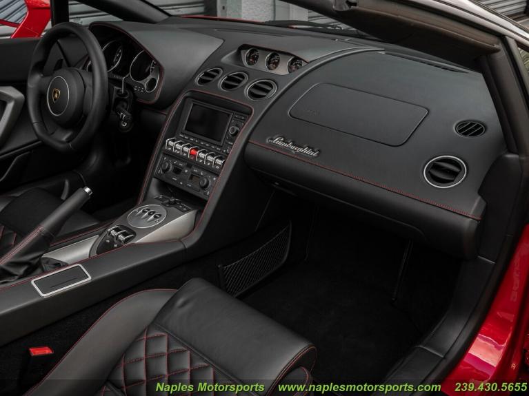 Used 2010 Lamborghini Gallardo LP 560-4 Spyder for sale Sold at Naples Motorsports Inc - Morgan of Naples in Naples FL 34104 6