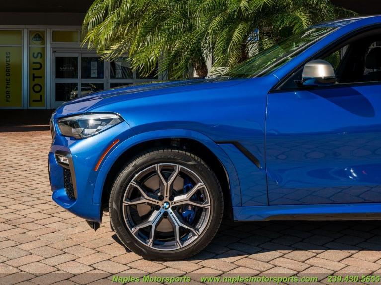 Used 2020 BMW X6 M50i for sale Sold at Naples Motorsports Inc - Morgan of Naples in Naples FL 34104 3