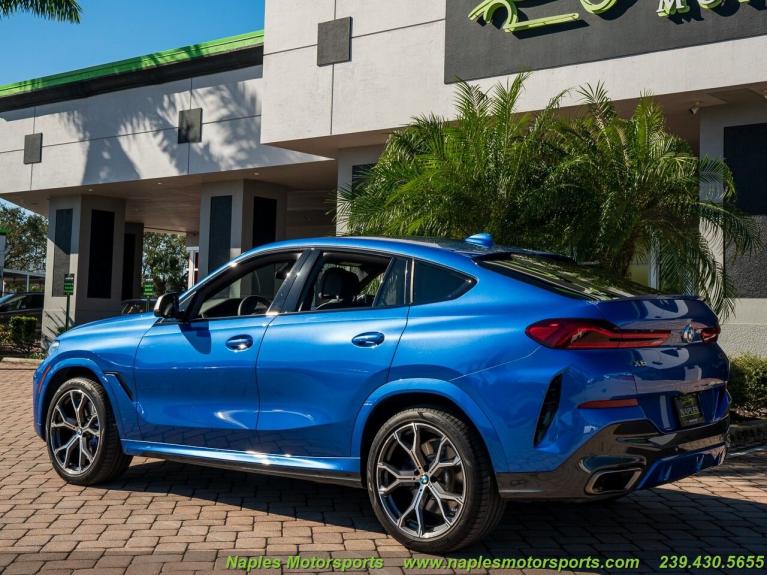 Used 2020 BMW X6 M50i for sale Sold at Naples Motorsports Inc - Morgan of Naples in Naples FL 34104 5