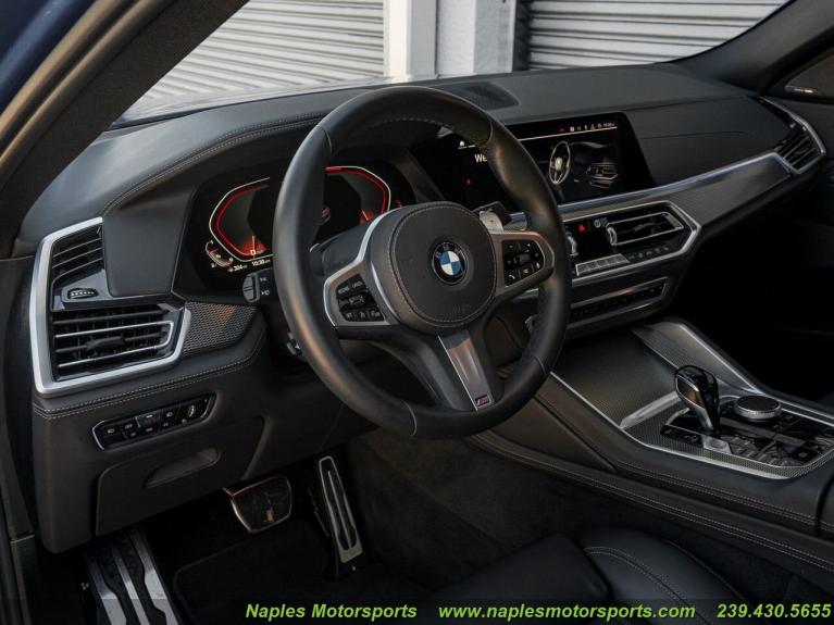 Used 2020 BMW X6 M50i for sale Sold at Naples Motorsports Inc - Morgan of Naples in Naples FL 34104 6