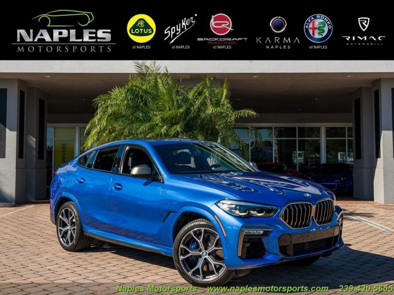 Used 2020 BMW X6 M50i for sale Sold at Naples Motorsports Inc - Morgan of Naples in Naples FL 34104 1