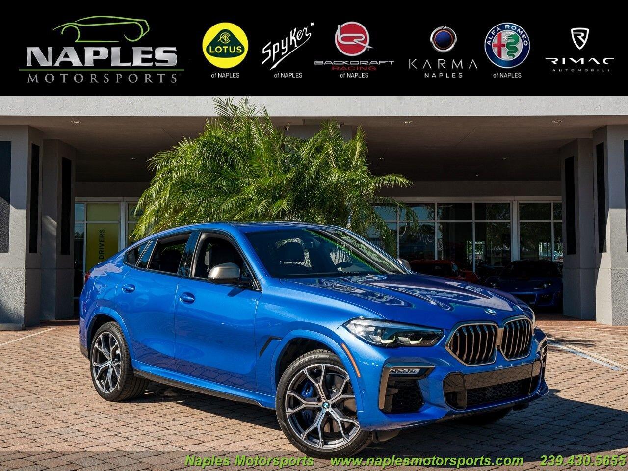 Used 2020 BMW X6 M50i for sale Sold at Naples Motorsports Inc - Morgan of Naples in Naples FL 34104 1