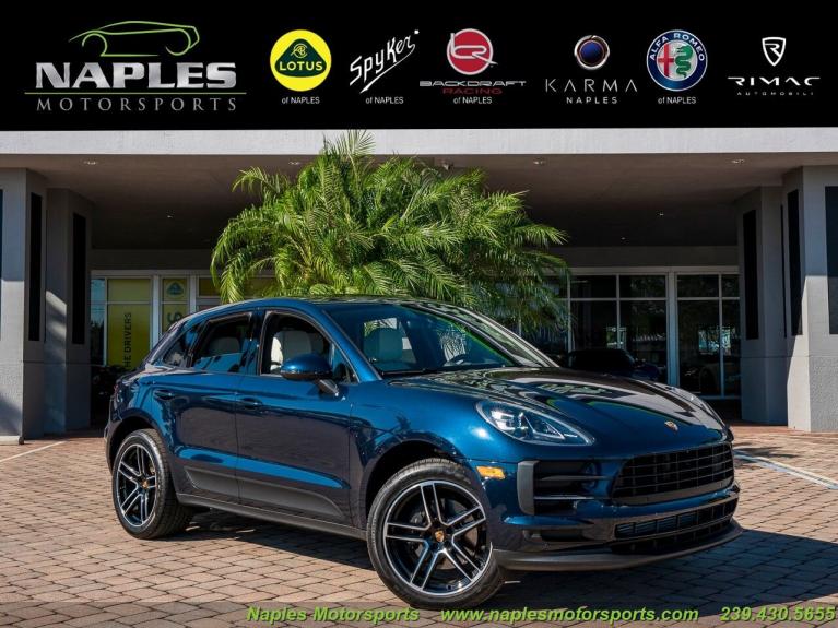 Used 2020 Porsche Macan for sale Sold at Naples Motorsports Inc - Morgan of Naples in Naples FL 34104 1