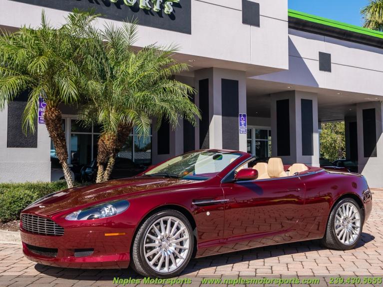 Used 2007 Aston Martin DB9 Volante for sale Sold at Naples Motorsports Inc - Morgan of Naples in Naples FL 34104 3