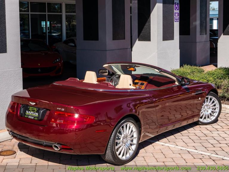Used 2007 Aston Martin DB9 Volante for sale Sold at Naples Motorsports Inc - Morgan of Naples in Naples FL 34104 4